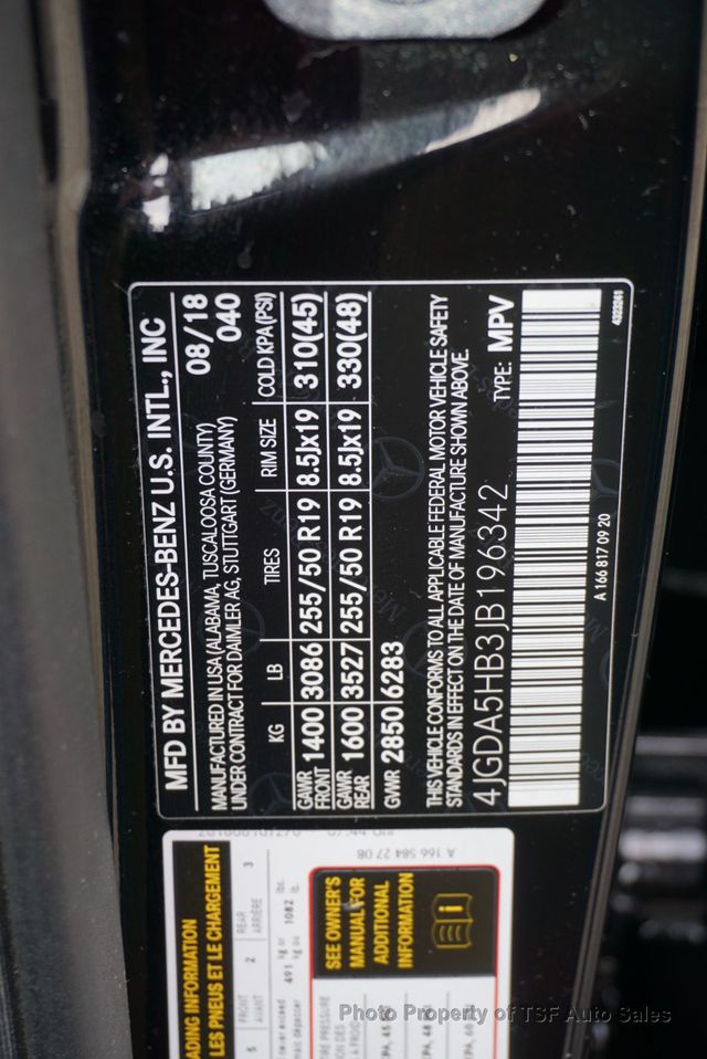 2018 Mercedes-Benz GLE GLE 350 4MATIC SUV PREMIUM 2 CARPLAY NAVI 360 CAMERAS HOT SEATS - 22956169 - 48