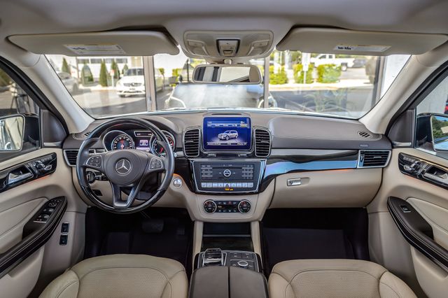 2018 Mercedes-Benz GLS GLS550 4MATIC - WHITE ON BEIGE - NAV - THIRD ROW - BLUETOOTH  - 23071596 - 2