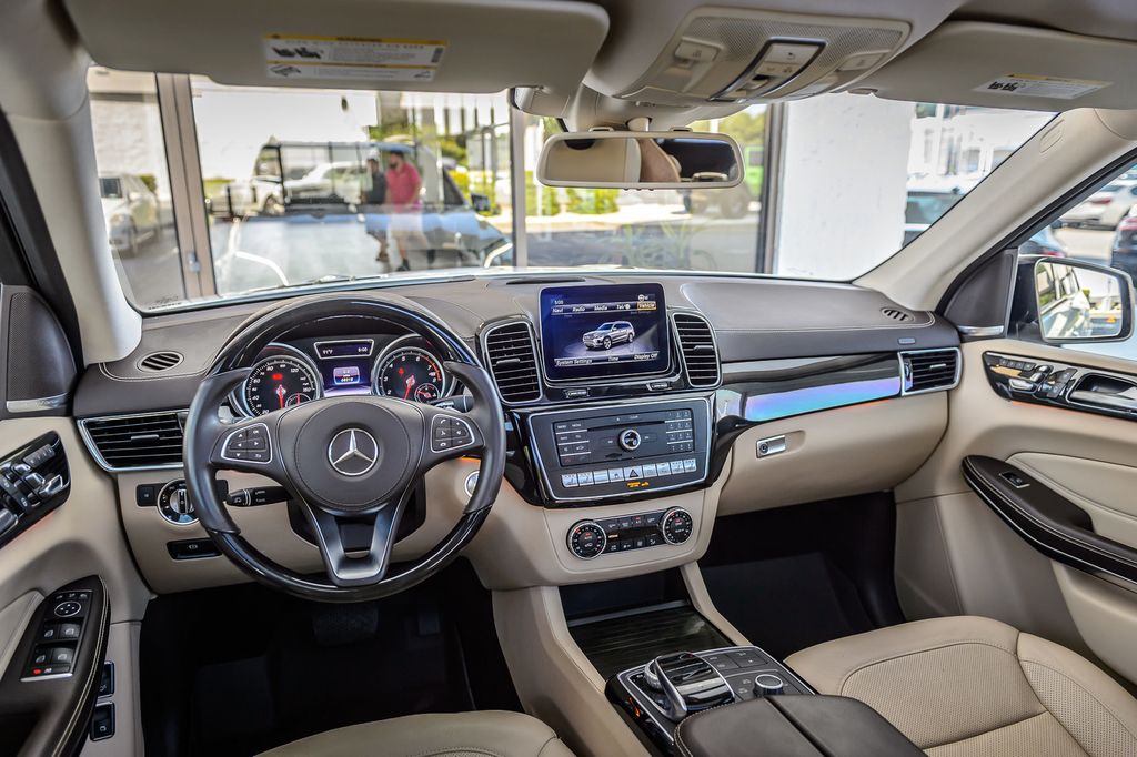 2018 Mercedes-Benz GLS GLS550 4MATIC - WHITE ON BEIGE - NAV - THIRD ROW - BLUETOOTH  - 23071596 - 29
