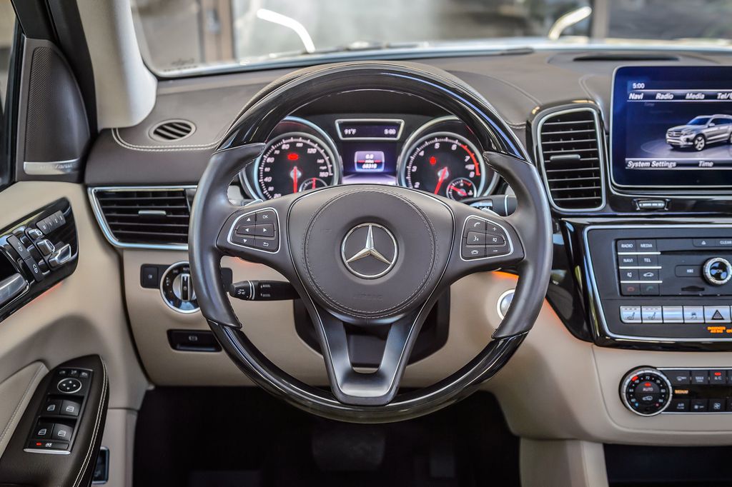 2018 Mercedes-Benz GLS GLS550 4MATIC - WHITE ON BEIGE - NAV - THIRD ROW - BLUETOOTH  - 23071596 - 32