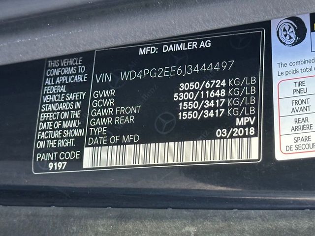 2018 Mercedes-Benz Metris Passenger Van Passenger - 22738819 - 22