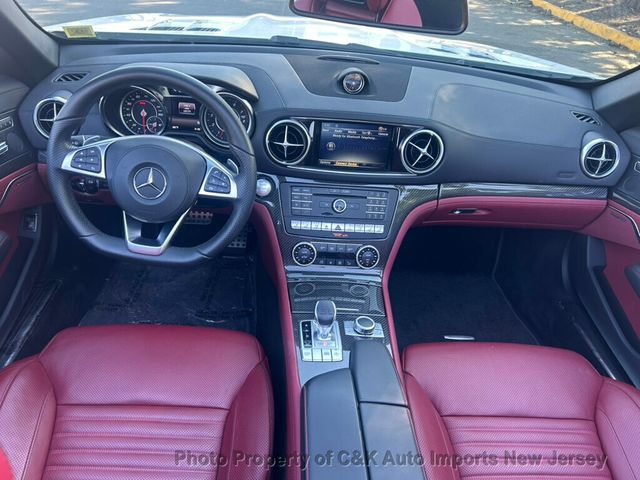2018 Mercedes-Benz SL SL 550,DRIVER ASSISTANCE PKG,AMG CARBON FIBER TRIM,SOFT CLOSE DO - 23033226 - 38