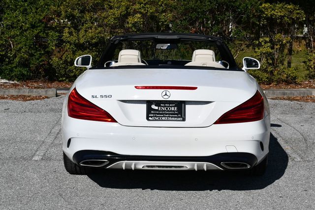2018 Mercedes-Benz SL SL 550 Roadster W/Driver Assistance Package - 22958768 - 4