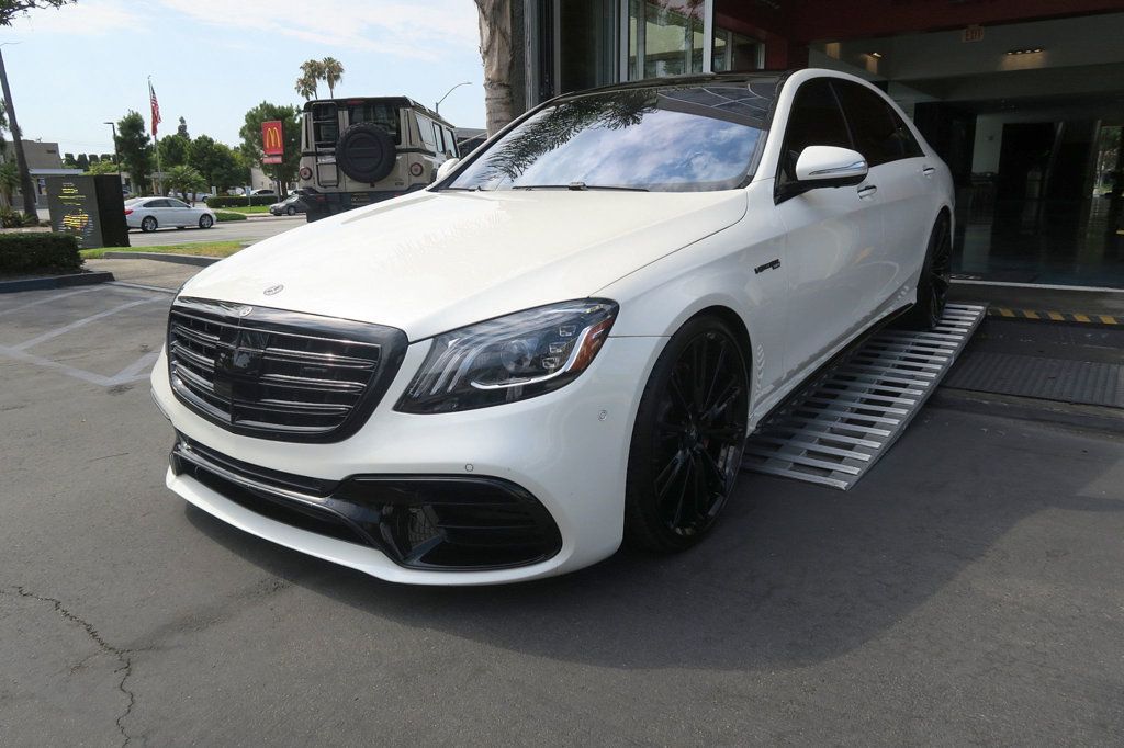 2018 Mercedes Benz S AMG 63 4MATIC photo 2