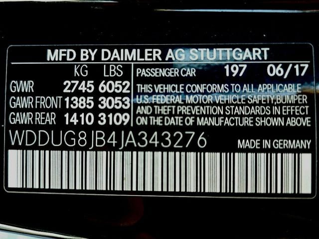 2018 Mercedes-Benz S-Class AMG S 63 4MATIC Sedan - 22974388 - 49