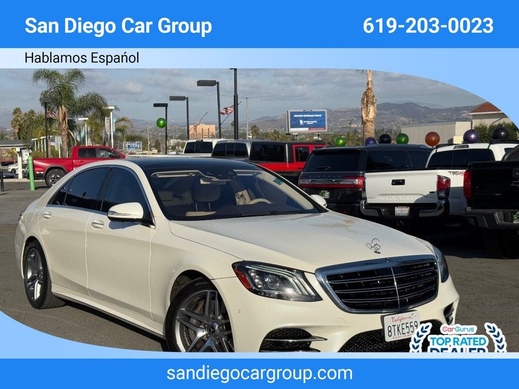 2018 Mercedes-Benz S-Class S 450 4MATIC Sedan - 22677229 - 0