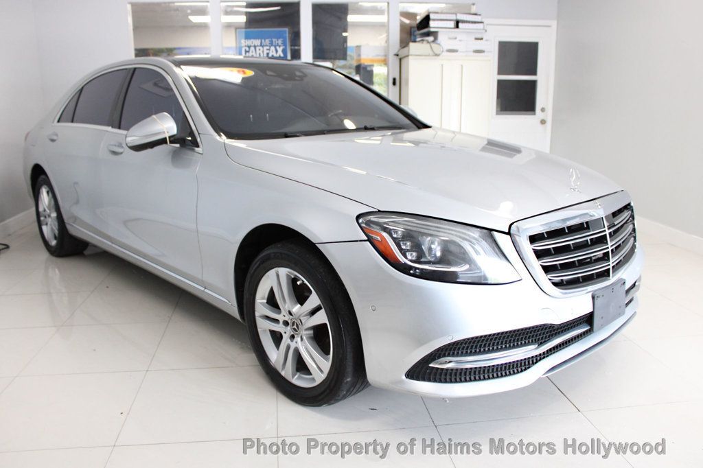2018 Mercedes Benz S 450 photo 4