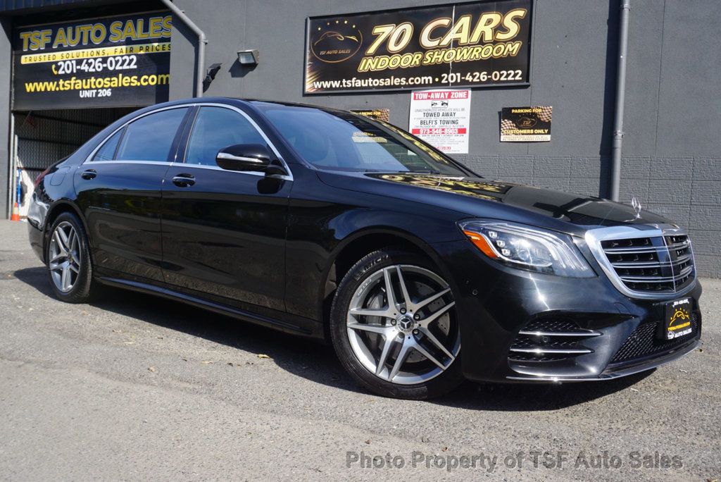 2018 Mercedes-Benz S-Class S 560 4MATIC Sedan AMG LINE DRIVER ASSIST PK CARPLAY 360 CAM HUD - 22933811 - 0