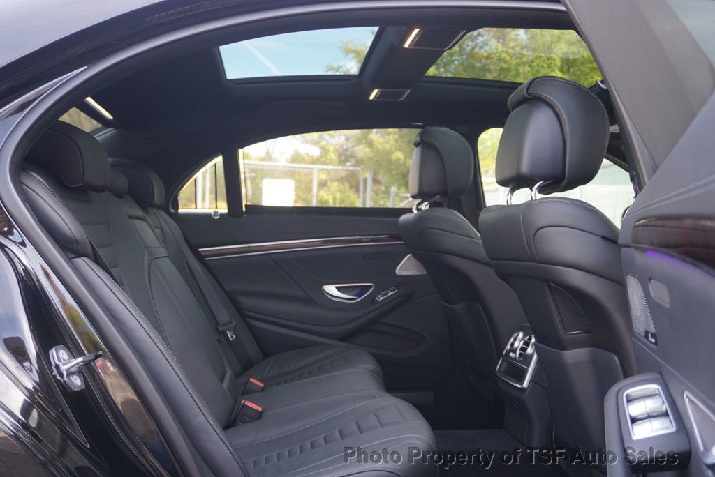 2018 Mercedes-Benz S-Class S 560 4MATIC Sedan AMG LINE DRIVER ASSIST PK CARPLAY 360 CAM HUD - 22933811 - 14