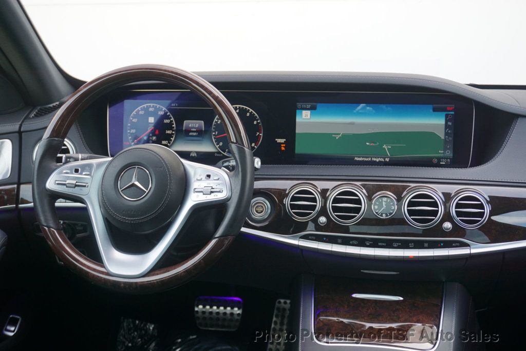 2018 Mercedes-Benz S-Class S 560 4MATIC Sedan AMG LINE DRIVER ASSIST PK CARPLAY 360 CAM HUD - 22933811 - 17
