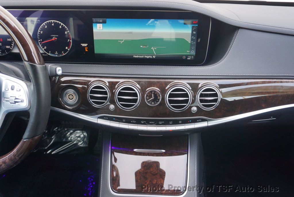 2018 Mercedes-Benz S-Class S 560 4MATIC Sedan AMG LINE DRIVER ASSIST PK CARPLAY 360 CAM HUD - 22933811 - 20