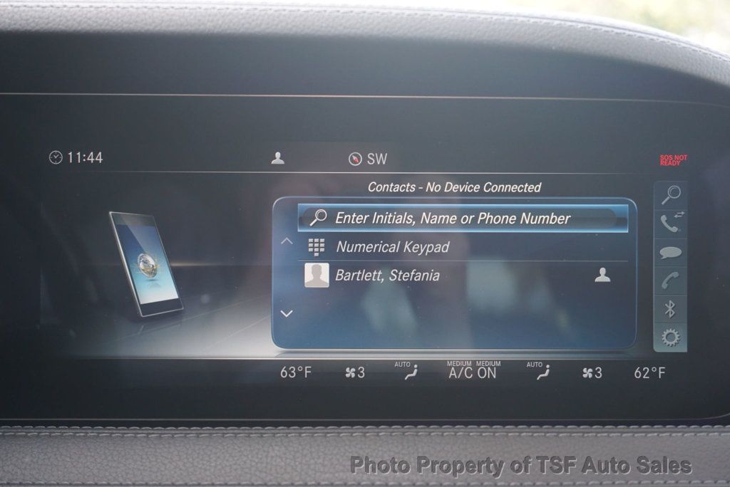 2018 Mercedes-Benz S-Class S 560 4MATIC Sedan AMG LINE DRIVER ASSIST PK CARPLAY 360 CAM HUD - 22933811 - 30