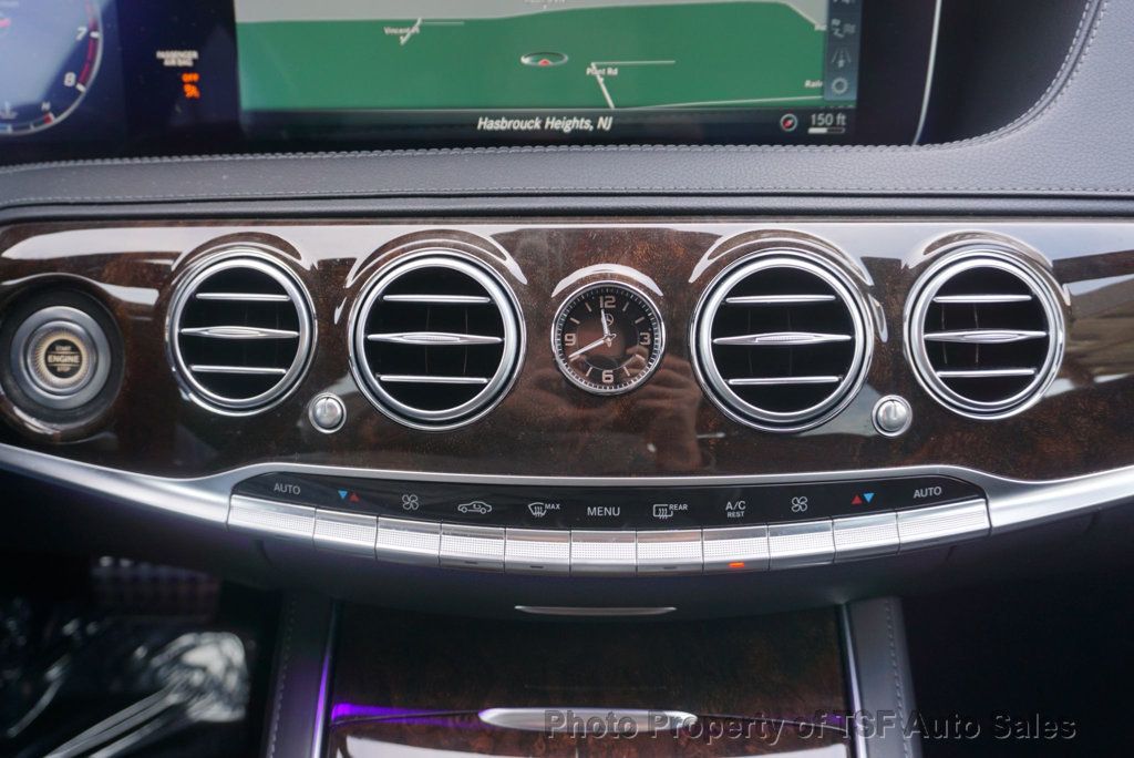 2018 Mercedes-Benz S-Class S 560 4MATIC Sedan AMG LINE DRIVER ASSIST PK CARPLAY 360 CAM HUD - 22933811 - 40