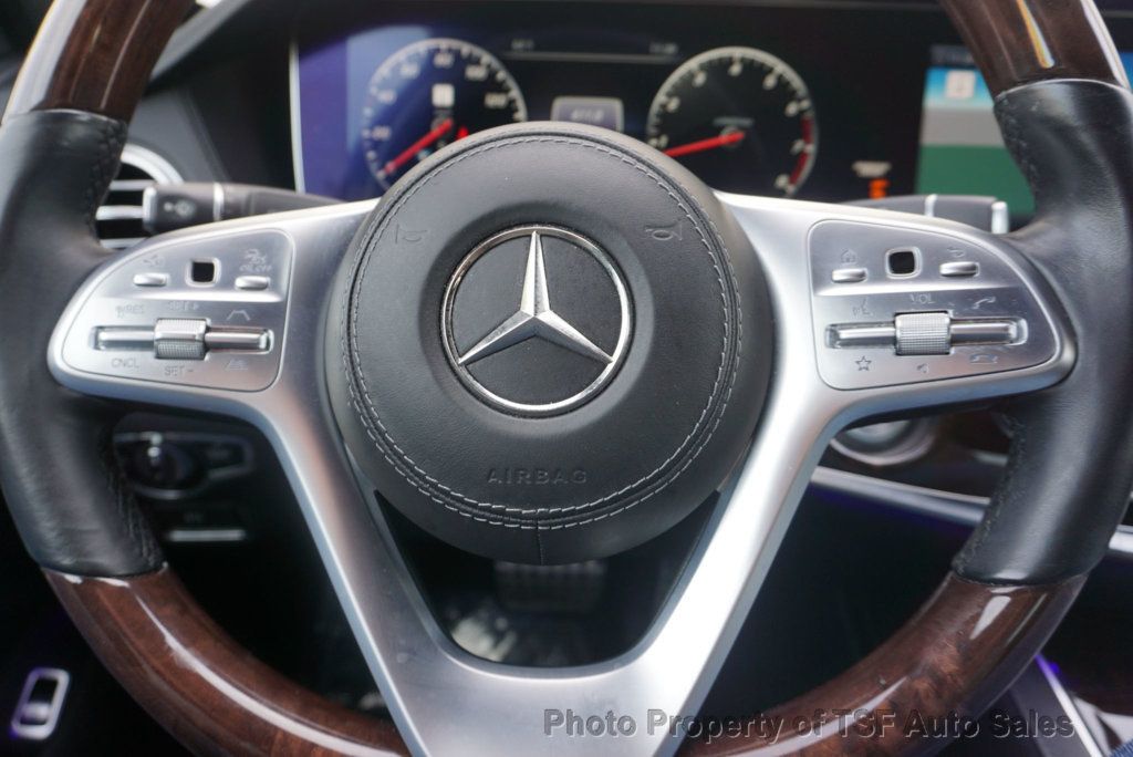 2018 Mercedes-Benz S-Class S 560 4MATIC Sedan AMG LINE DRIVER ASSIST PK CARPLAY 360 CAM HUD - 22933811 - 43