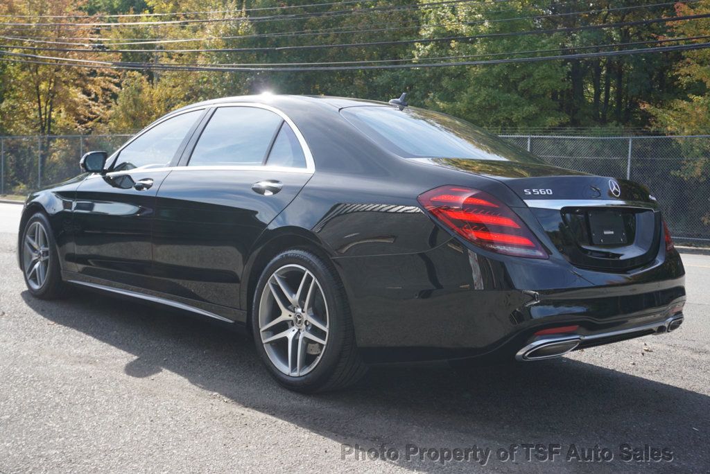 2018 Mercedes-Benz S-Class S 560 4MATIC Sedan AMG LINE DRIVER ASSIST PK CARPLAY 360 CAM HUD - 22933811 - 4