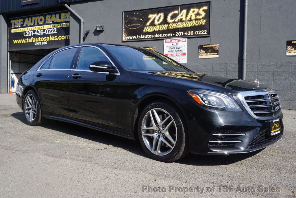 2018 Mercedes-Benz S-Class S 560 4MATIC Sedan AMG LINE DRIVER ASSIST PK CARPLAY 360 CAM HUD - 22933811 - 8