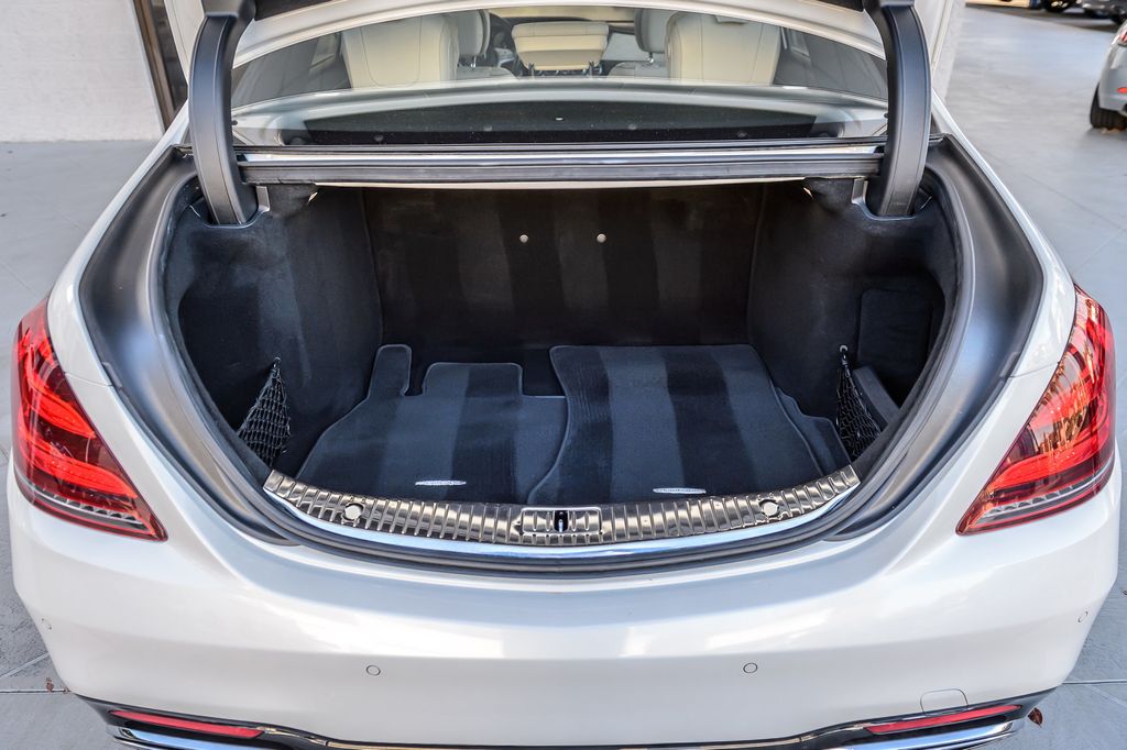 2018 Mercedes-Benz S-Class S560 AMG SPORT APPEARANCE PKG WHITE ON IVORY NAV PANO GORGEOUS - 22915197 - 10