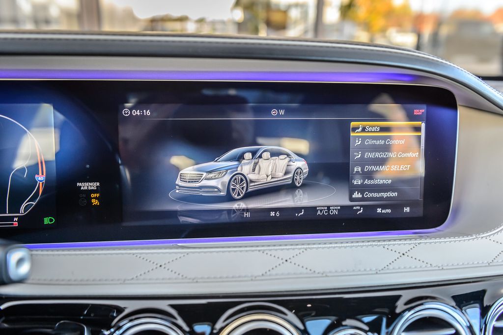 2018 Mercedes-Benz S-Class S560 AMG SPORT APPEARANCE PKG WHITE ON IVORY NAV PANO GORGEOUS - 22915197 - 19