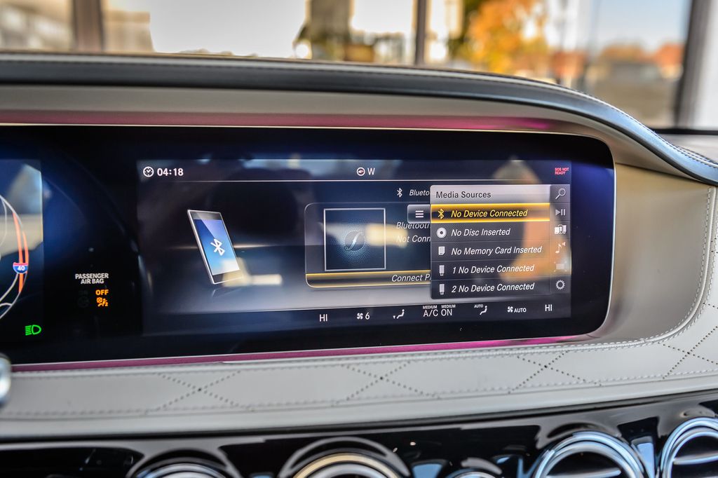 2018 Mercedes-Benz S-Class S560 AMG SPORT APPEARANCE PKG WHITE ON IVORY NAV PANO GORGEOUS - 22915197 - 23