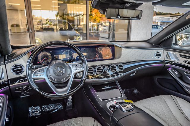 2018 Mercedes-Benz S-Class S560 AMG SPORT APPEARANCE PKG WHITE ON IVORY NAV PANO GORGEOUS - 22915197 - 27