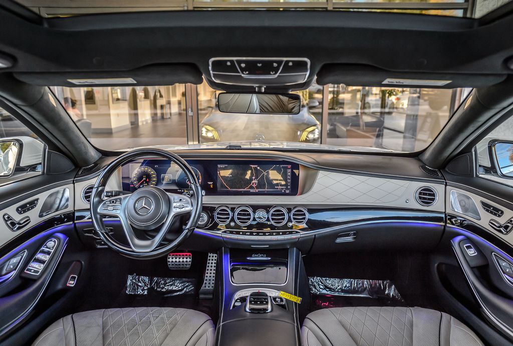 2018 Mercedes-Benz S-Class S560 AMG SPORT APPEARANCE PKG WHITE ON IVORY NAV PANO GORGEOUS - 22915197 - 2