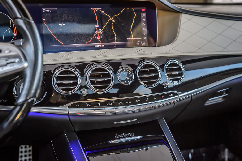 2018 Mercedes-Benz S-Class S560 AMG SPORT APPEARANCE PKG WHITE ON IVORY NAV PANO GORGEOUS - 22915197 - 33