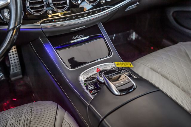 2018 Mercedes-Benz S-Class S560 AMG SPORT APPEARANCE PKG WHITE ON IVORY NAV PANO GORGEOUS - 22915197 - 35