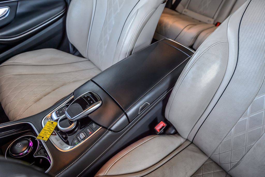 2018 Mercedes-Benz S-Class S560 AMG SPORT APPEARANCE PKG WHITE ON IVORY NAV PANO GORGEOUS - 22915197 - 36