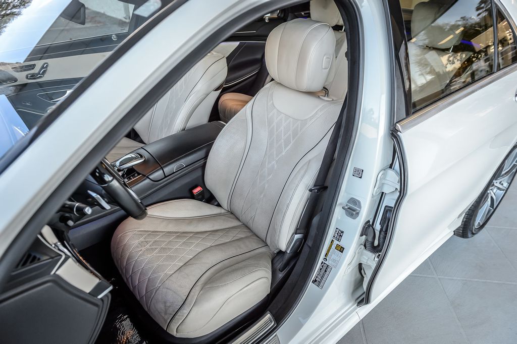2018 Mercedes-Benz S-Class S560 AMG SPORT APPEARANCE PKG WHITE ON IVORY NAV PANO GORGEOUS - 22915197 - 43