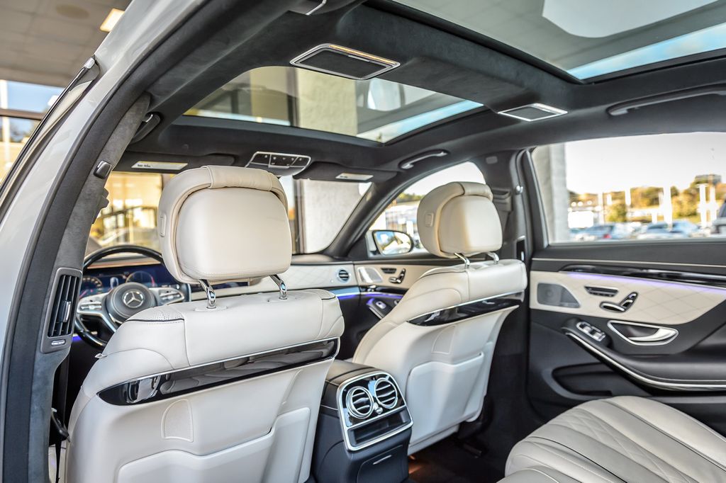 2018 Mercedes-Benz S-Class S560 AMG SPORT APPEARANCE PKG WHITE ON IVORY NAV PANO GORGEOUS - 22915197 - 46