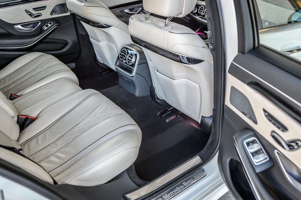 2018 Mercedes-Benz S-Class S560 AMG SPORT APPEARANCE PKG WHITE ON IVORY NAV PANO GORGEOUS - 22915197 - 48
