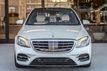 2018 Mercedes-Benz S-Class S560 AMG SPORT APPEARANCE PKG WHITE ON IVORY NAV PANO GORGEOUS - 22915197 - 4