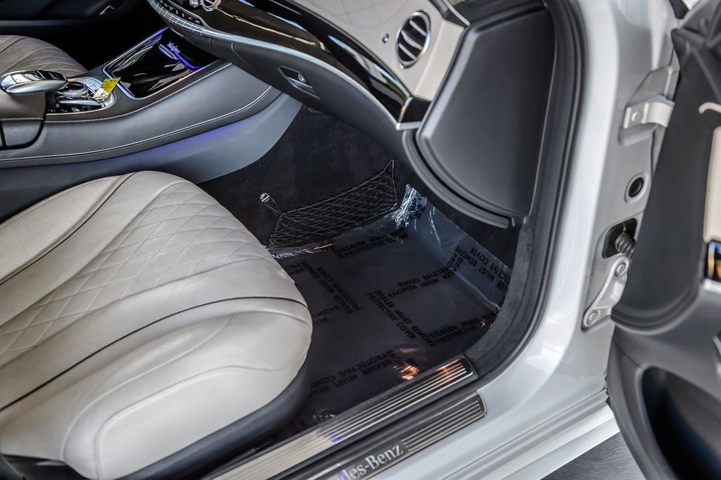 2018 Mercedes-Benz S-Class S560 AMG SPORT APPEARANCE PKG WHITE ON IVORY NAV PANO GORGEOUS - 22915197 - 50