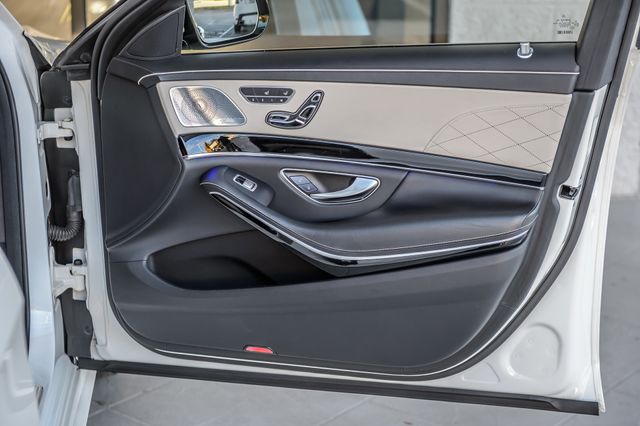 2018 Mercedes-Benz S-Class S560 AMG SPORT APPEARANCE PKG WHITE ON IVORY NAV PANO GORGEOUS - 22915197 - 61