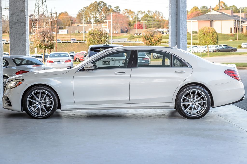 2018 Mercedes-Benz S-Class S560 AMG SPORT APPEARANCE PKG WHITE ON IVORY NAV PANO GORGEOUS - 22915197 - 63