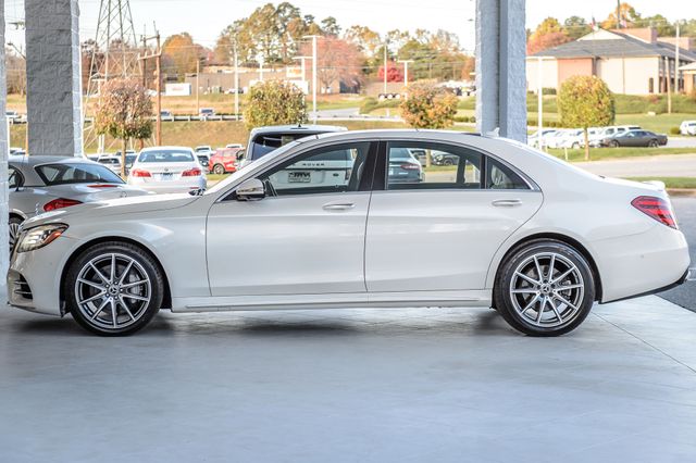 2018 Mercedes-Benz S-Class S560 AMG SPORT APPEARANCE PKG WHITE ON IVORY NAV PANO GORGEOUS - 22915197 - 63