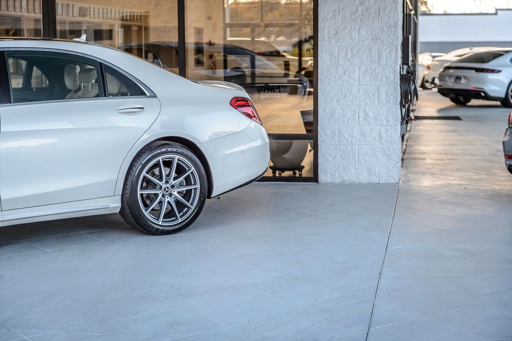 2018 Mercedes-Benz S-Class S560 AMG SPORT APPEARANCE PKG WHITE ON IVORY NAV PANO GORGEOUS - 22915197 - 64