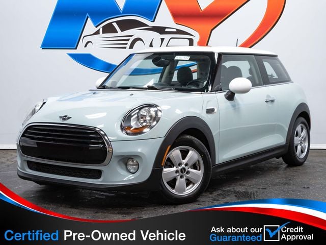 2018 MINI Cooper Hardtop 2 Door ICE BLUE PKG, CLEAN CARFAX, PANORAMIC SUNROOF, HEATED SEATS - 22576146 - 0