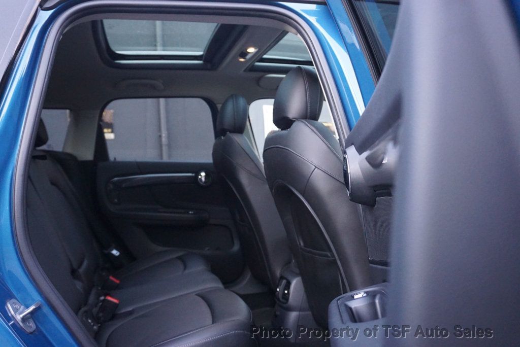 2018 MINI Cooper S Countryman ALL4 FULLY LOADED/PREMIUM/TECHNOLOGY/CONVENIENCE PKGS HUD PANO - 22930575 - 11