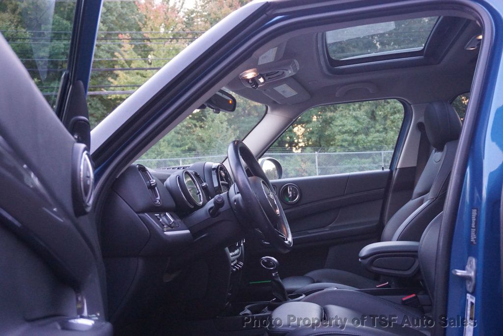 2018 MINI Cooper S Countryman ALL4 FULLY LOADED/PREMIUM/TECHNOLOGY/CONVENIENCE PKGS HUD PANO - 22930575 - 42
