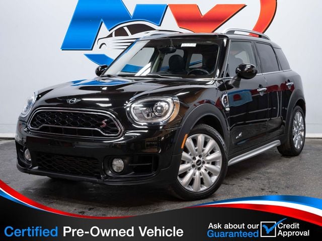 2018 MINI Cooper S Countryman CLEAN CARFAX, AWD, 6-SPD MANUAL, PAN SUNROOF, BACKUP CAMERA  - 22709096 - 0