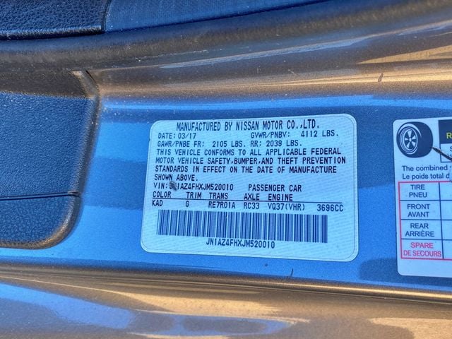 2018 Nissan 370Z Roadster Automatic - 23001798 - 18