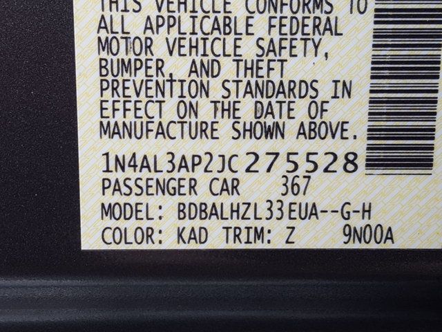 2018 Nissan Altima 2.5 SR Special Edition w/Navigation - 18033904 - 32