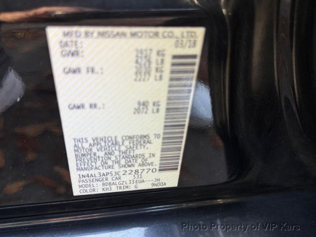 2018 Nissan Altima 2.5 S Sedan - 22950712 - 15