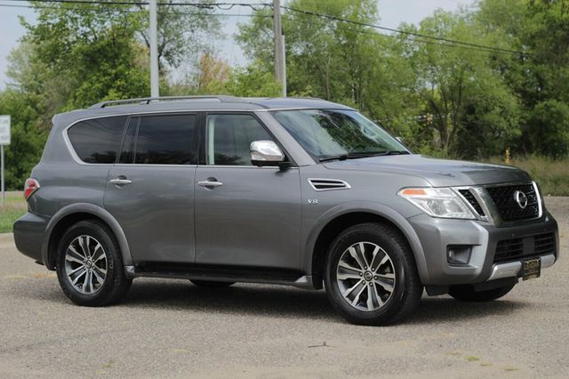 2018 Used Nissan Armada 4WD SL W NAVIGATION MOONROOF LEATHER