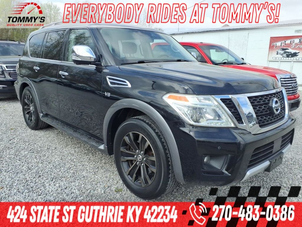 2018 Nissan Armada 4x2 Platinum - 23003741 | Video 1