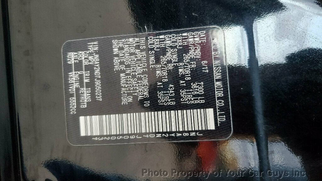 2018 Nissan Armada 8 Passenger - 22928340 - 28