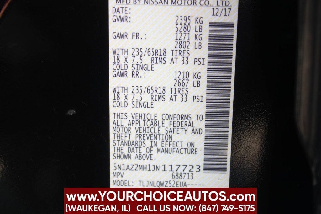 2018 Nissan Murano AWD SV - 22879657 - 30