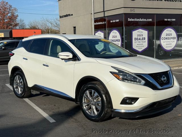 2018 Nissan Murano SL W/ NAVIGATION, APPLE CARPLAY, SUNROOF, LEATHER - 22940142 - 1