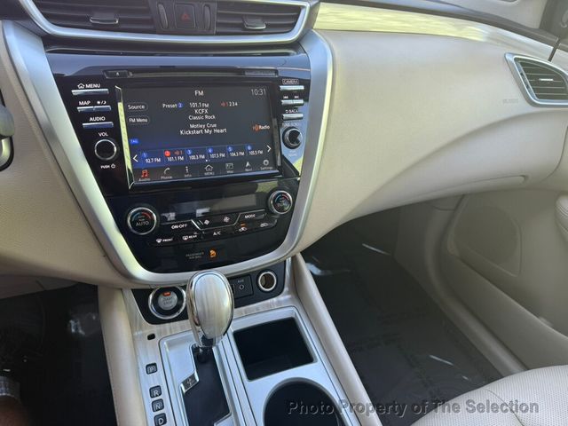 2018 Nissan Murano SL W/ NAVIGATION, APPLE CARPLAY, SUNROOF, LEATHER - 22940142 - 24